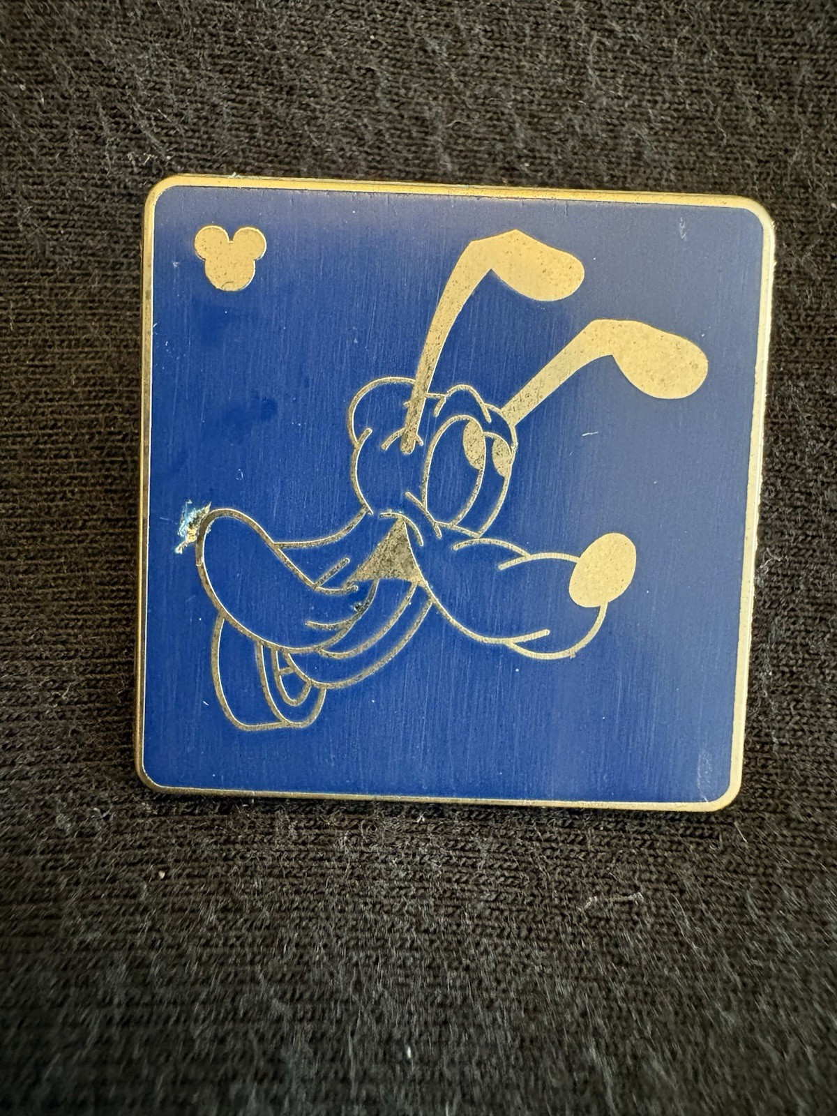 Disney Trading Pin -  Pluto Hidden Mickey
