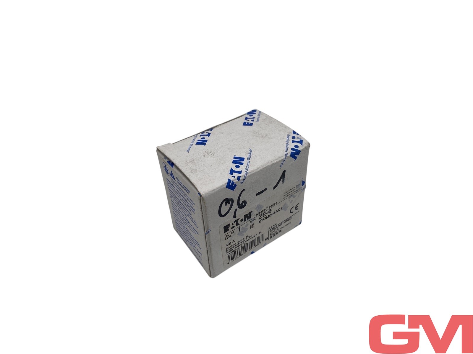 Eaton Motor Protection Relay ZE-6 Overload Relay XTOM006AC1