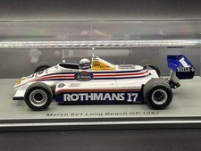 Spark 1/43 March 821 1982 Long Beach GP #17 Jochen Mass Rothmans Model