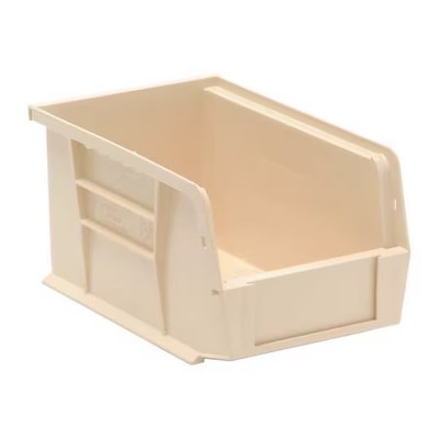 Quantum Storage Systems Qus221iv Hang & Stack Storage Bin, Polypropylene,