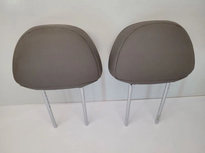 2010-2015 HYUNDAI TUCSON RH RIGHT LH LEFT FRONT HEADREST TAN LEATHER - Image 4 of 4