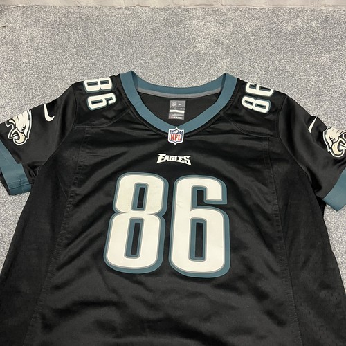Philadelphia Eagles Zach Ertz #86 Women’s Nike Jersey L On Field NFL Rare - Picture 2 of 9