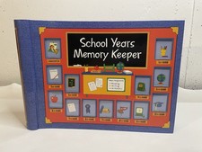 School Years Memory Keeper Book Kindergarten to 8th Grade  Highschool