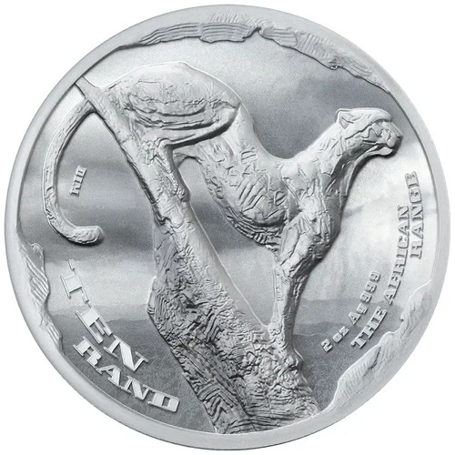 2026 South Africa 2 oz Proof Cheetah High Relief Artist Issue Silver Coin