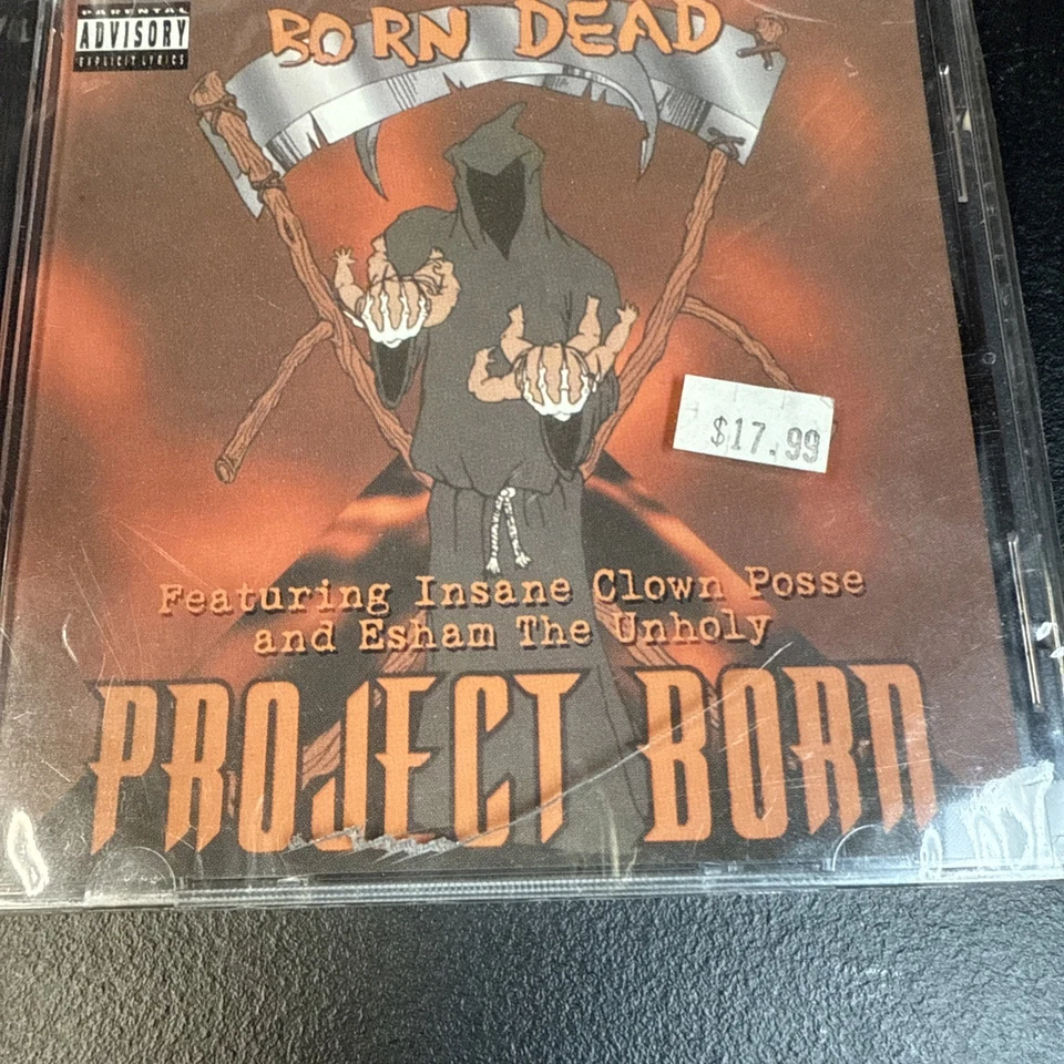 Project Born - Born Dead CD 3rd Pressing Insane Clown Posse Esham SEALED NEW Foto 3 de 3