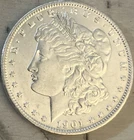 1901 United States Morgan Silver Dollar $1 Coin New Orleans- Uncertified