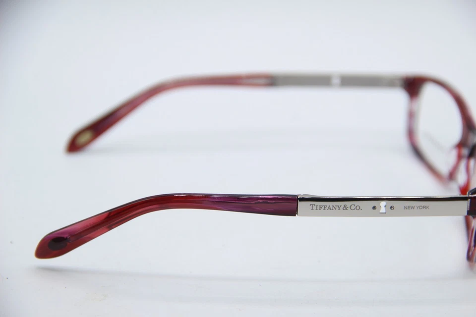 NUEVAS GAFAS TIFFANY & CO. TF 2071-B 8144 CUERNO VIOLETA MARCOS AUTÉNTICOS 53-16 Foto 4 de 4