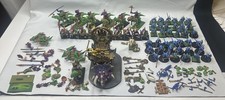 WARHAMMER LIZARDMEN ARMY LOT STEGADON METAL SAURUS GUARD SKINKS COLD ONE RIDERS