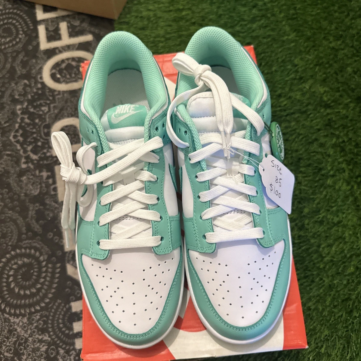 Nike Dunk Low Green Glow 2021 W for sale | eBay