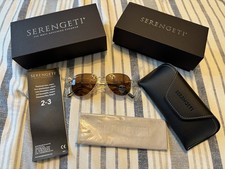 Serengeti Haywood Small SS544002 Sunglasses Rose Gold/Polarized Driver NEW