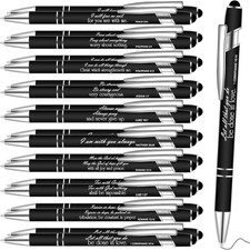 20 Pcs Christian Engraved Gift Pens Funny Bible Verse Ballpoint Pen Motivational