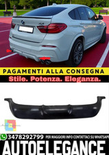 🔥Diffusore Posteriore per BMW X4 F26 (2014–2018) – Tuning Sportivo in ABS🔥