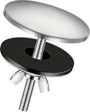 2-Inch Sink Hole Cover,Sink Plug Cove,Stainless Steel Screw On Faucet Deck Plate