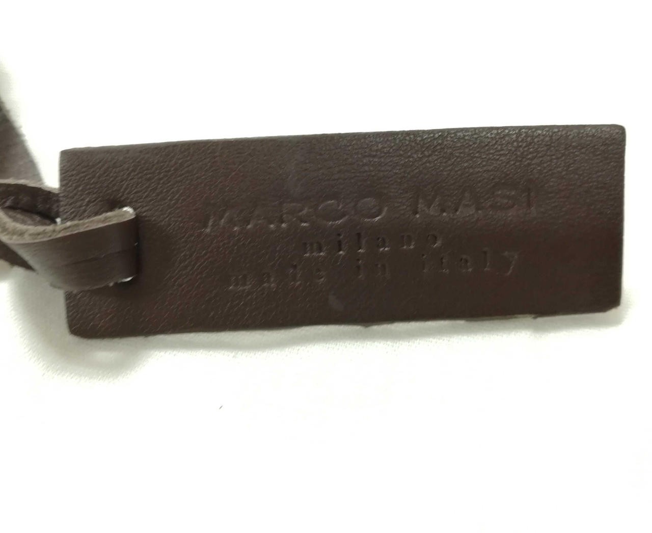 Drawstring Bag Marco Masi Model Python Pattern MA… - image 7