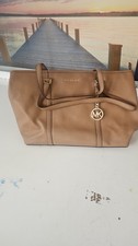 Michael Kors Leather Tote Bag Brown