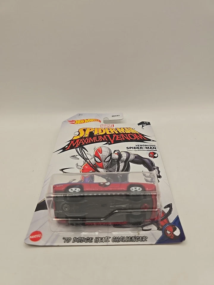 Dodge Hemi Hot Wheels Spider Man: Maximum Venom Venomized Spider-man '70 (1/5) Foto 3 de 3