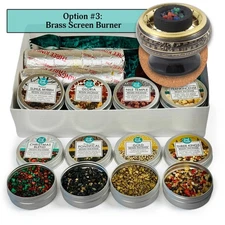 Church Incense Resin Sampler Variety Kit Gift Set - 8 Pack