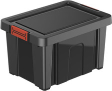 | Box Contenitore Multiuso | Coperchio Con Clip Soft Touch, Impilabile E Sovrapp