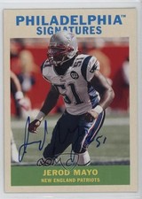 2009 Upper Deck Philadelphia Signatures Jerod Mayo #PS-JM Auto 1e0