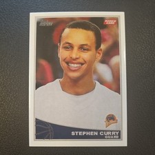 2009-10 Topps - Stephen Curry #321 Rookie Card. rookie card picture