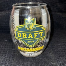 2026 NFL Draft Pittsburgh Football Cup Plastic NEW 20oz Ounce