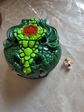 Vintage 1992 Mighty Max Doom Dragon Micro Playset Bluebird Toys-incomplete