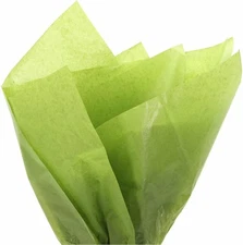 (Free Duty Tax) PMLAND Gift Wrapping Tissue Paper - Vibrant Lime Green Color