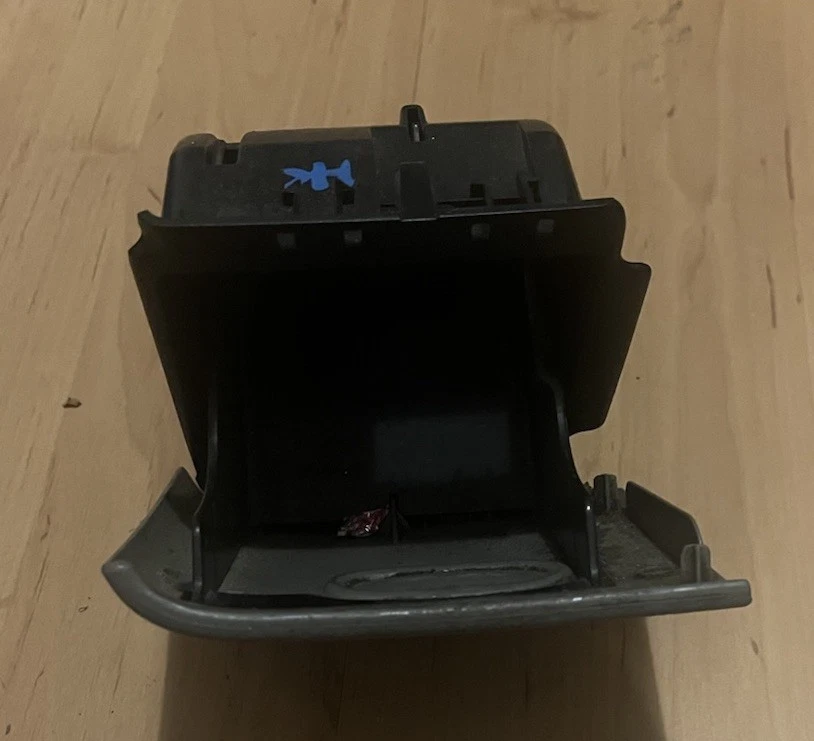 Cinzeiro bandeja de cinzas com inserção 2002-2005 Dodge Ram 1500 2003-05 2500 3500 cinza claro fabricante de equipamento original - Imagem 2 de 2