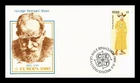 IRELAND   NOVELIST GEORGE ERNARD SHAW 1980 FLEETWOOD CACHET FDC UNADDR
