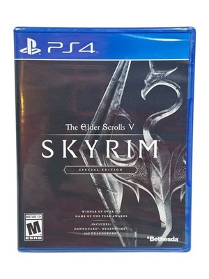 Elder Scrolls V: Skyrim -- Special Edition (PlayStation 4, 2016) Factory Sealed