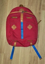 Give Will Leather Goods Canvas Campus Laptop Backpack