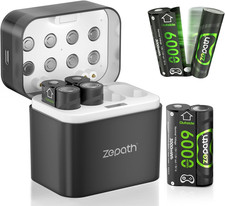 Xbox Controller Battery Pack 4 X 6000Mwh Rechargeable Lithium AA Batteries with