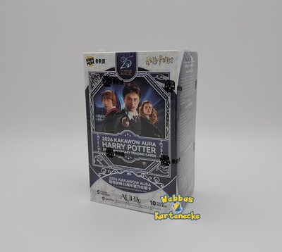 2026 KAKAWOW AURA Harry Potter 25th Anniversary Trading Cards   Hobby Box