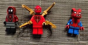 LEGO Marvel Spider-Man Daily Bugle Spider-ham, Mechanical Arms, Miles Morale Lot