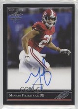 2018 Leaf Ultimate Draft 92 Black Gold Minkah Fitzpatrick #BG-MF1 Auto 4fb
