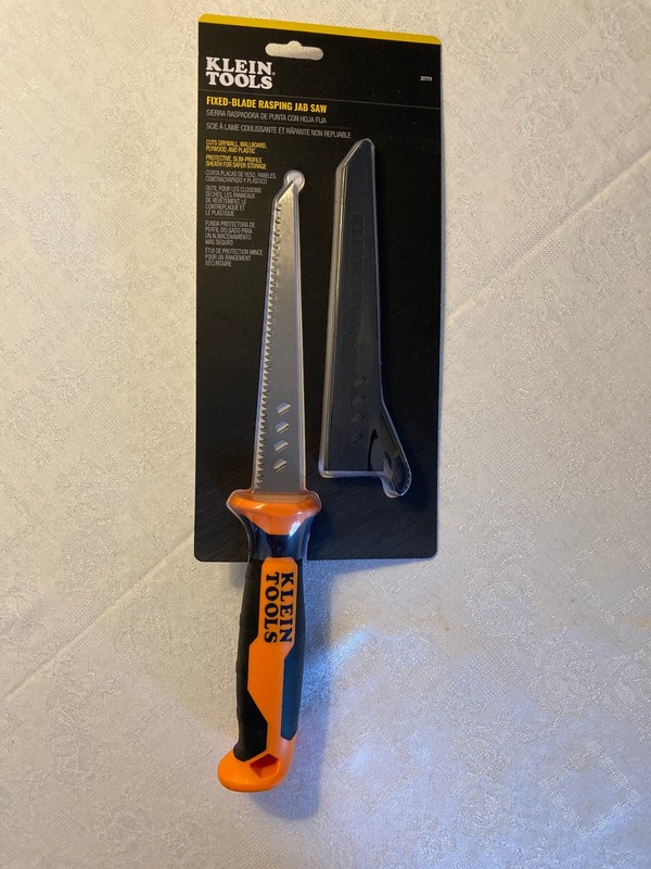 KLEIN TOOLS Fixed-Blade Rasping Jab Saw 31711 NEW IN THE PACK / unused ^^^^^^^^^