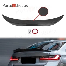 For 2012-18 BMW F30 F80 335i 328i Carbon Fiber Rear Trunk Spoiler Wing PSM Style
