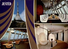 Jested Liberec Czech Republic vintage postcard v426