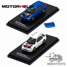 MOTORHELIX 1:64 lmpreza Wagon WRX STi Version VI Diecast Model Car
