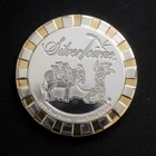 SilverTowne Stackable Prospector Poker Chip Medallion 1 Troy oz..999 Fine Silver