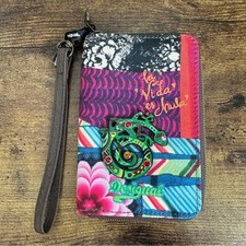 Desigual Wallet Zip Around Boho Lizard Design...