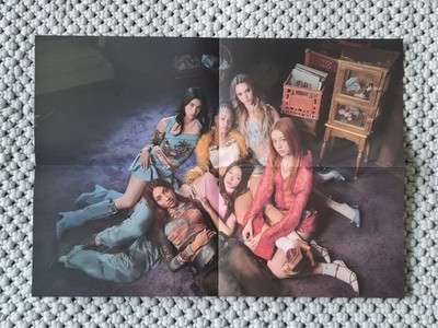 KATSEYE 1st EP [SIS (Soft Is Strong)] Soft ver. Folded Poster - UK Seller