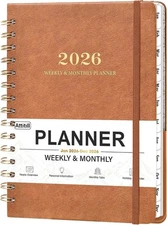 2026 Planner - 2026 Planner Weekly and Monthly, Jan. 2026 - Dec. 2026, Inner Poc