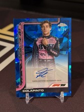 2025 Topps Chrome Formula 1 F1 Franco Colapinto Sapphire Refractor Auto /20