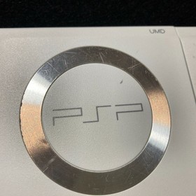 Sony PSP 1000 White NTSC-J Console Monster Hunter Bundle 4 Games Tested