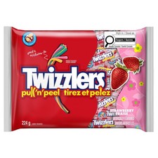 4-Pack Twizzlers Pull-n-Peel Strawberry Blast Licorice Candy, 224-g