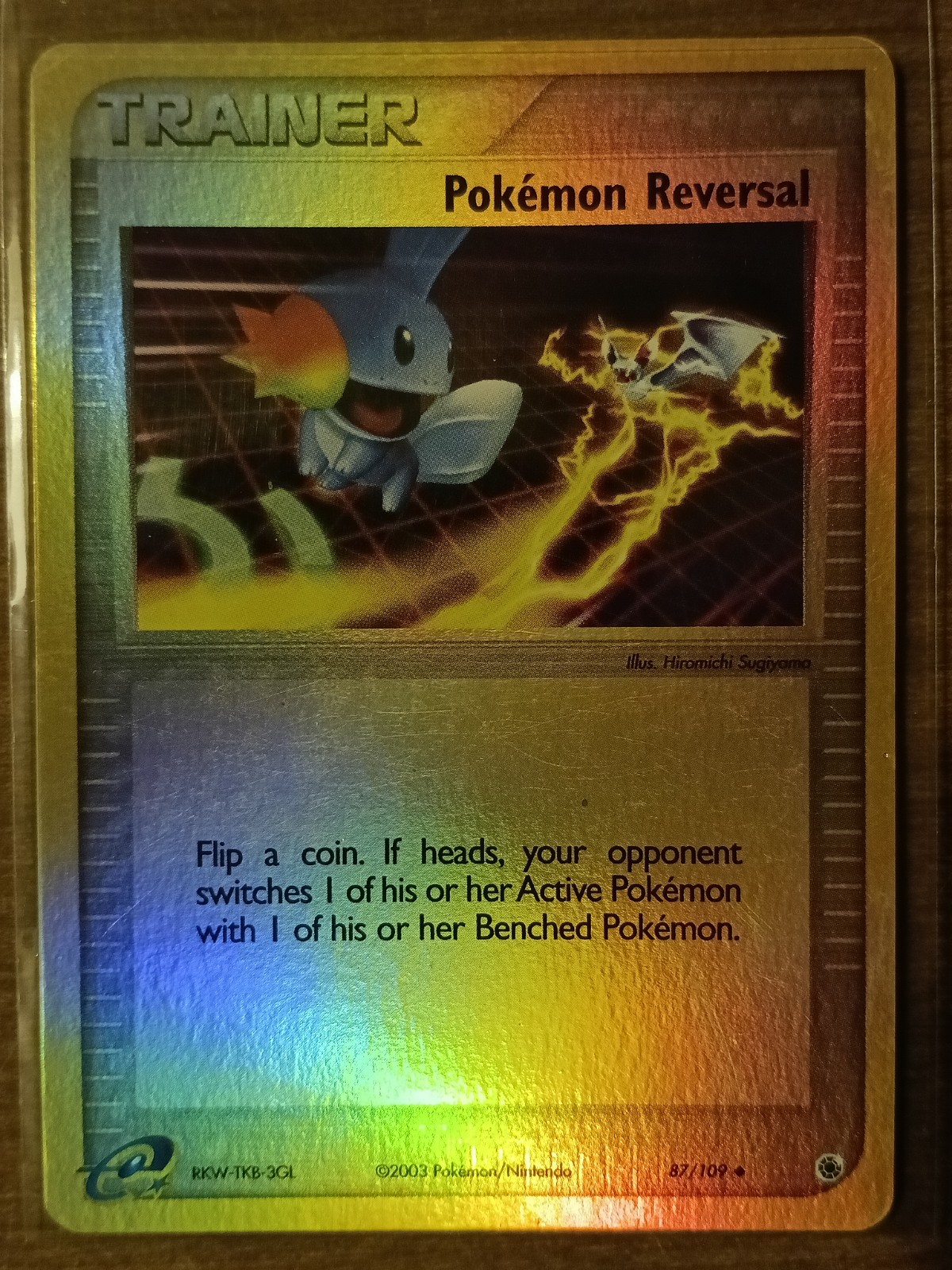 Pokemon Reversal 87/109 Reverse Holo Ruby and Sapphire  Pokemon TCG NM-LP
