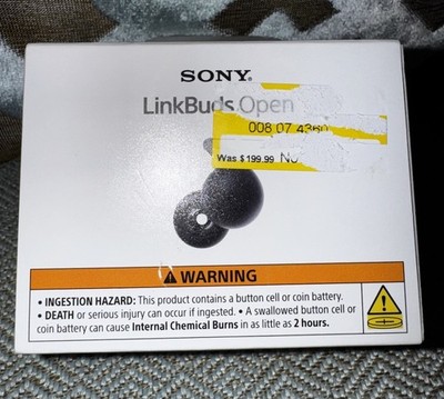 Sony - LinkBuds Open True Wireless Earbuds - Black