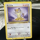 Pokémon TCG Meowth 1st Edition Jungle 1999 Card 56/64 WOTC