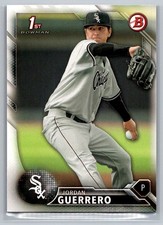 Jordan Guerrero 2016 Bowman 1st Chicago White Sox #BP41